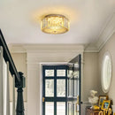 GobekUsa Crystal LED Ceiling Chandelier Light Circle Design Indoor Lighting