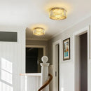 GobekUsa Crystal LED Ceiling Chandelier Light Circle Design Indoor Lighting
