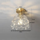 GobekUsa Crystal LED Ceiling Light Luxury Modern Chandelier for Living Room Hallway