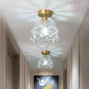 GobekUsa Crystal LED Ceiling Light Luxury Modern Chandelier for Living Room Hallway