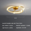 GobekUsa Crystal LED Chandelier Ceiling Lamps - Modern Luxury Indoor Lighting Fixtures