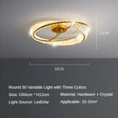 GobekUsa Crystal LED Chandelier Ceiling Lamps - Modern Luxury Indoor Lighting Fixtures