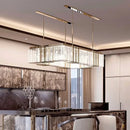 GobekUsa Crystal LED Chandelier: Modern Luxury Dining Room Kitchen Lighting Fixtures