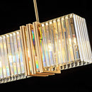 GobekUsa Crystal LED Chandelier: Modern Luxury Dining Room Kitchen Lighting Fixtures