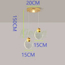 GobekUsa Crystal LED Chandelier for Modern Home Decor and Lighting