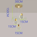 GobekUsa Crystal LED Chandelier for Modern Home Decor and Lighting