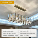 GobekUsa Crystal LED Chandelier for High-end Living Spaces