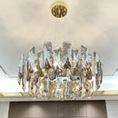 GobekUsa Crystal LED Chandelier for High-end Living Spaces