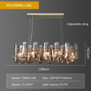 GobekUsa Crystal LED Chandelier for High-end Living Spaces