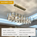 GobekUsa Crystal LED Chandelier for High-end Living Spaces