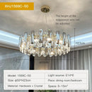 GobekUsa Crystal LED Chandelier for High-end Living Spaces
