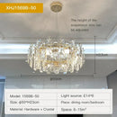 GobekUsa Crystal LED Chandelier for High-end Living Spaces