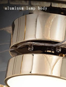 GobekUsa Crystal LED Fan Light: 50W Remote Reversible Blade, Quiet, Timed, Invisible Design