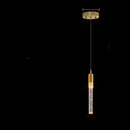GobekUsa Crystal LED Pendant Light: Modern Hanging Bar Lamp for Bedroom, Living Room, & Home Decor