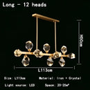 GobekUsa Crystal LED Pendant Lights: Elegant Lighting Solution for Home Decor