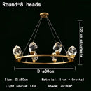 GobekUsa Crystal LED Pendant Lights: Elegant Lighting Solution for Home Decor