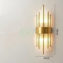 GobekUsa Crystal LED Wall Lamp for Bedroom Living Room Study Minimalist Design