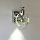 GobekUsa Crystal LED Wall Lamp for Bedroom Living Room Decor