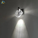 GobekUsa Crystal LED Wall Lamp for Bedroom Living Room and Bathroom Makeup