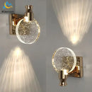 GobekUsa Crystal LED Wall Lamp for Bedroom Living Room and Bathroom Makeup