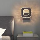 GobekUsa Crystal LED Wall Lamp Modern Cloakroom Bedside Luster for Luxurious Living Spaces