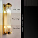 GobekUsa Crystal LED Wall Lamp Modern Indoor Lighting for Bedroom Living Room Corridor Entryway