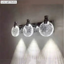 GobekUsa Simple Crystal LED Wall Lamp for Bathroom Bedroom