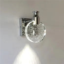 GobekUsa Simple Crystal LED Wall Lamp for Bathroom Bedroom