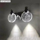 GobekUsa Simple Crystal LED Wall Lamp for Bathroom Bedroom