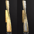 GobekUsa Crystal LED Wall Lamp for Luxury Bedroom and Living Room Lighting