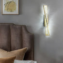 GobekUsa Crystal LED Wall Lamp for Luxury Bedroom and Living Room Lighting
