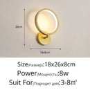 GobekUsa LED Wall Lamps for Home, Modern Decorative Lighting for Bedroom, Living Room & Study