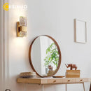 GobekUsa Crystal LED Wall Light Remote Control Dimmable 3000K 6000K for Bedroom Hallway