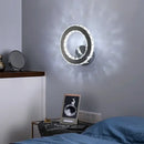 GobekUsa Crystal LED Wall Light Modern Indoor Lighting for Living Room & Aisle