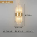 GobekUsa Crystal LED Wall Light Modern Indoor Lighting for Living Room & Aisle