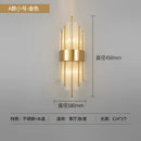 GobekUsa Crystal LED Wall Light Modern Indoor Lighting for Living Room & Aisle