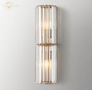 GobekUsa Crystal LED Wall Sconce for Living Room, Bedroom, Bathroom - Modern Indoor Lighting