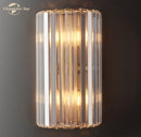 GobekUsa Crystal LED Wall Sconce for Living Room, Bedroom, Bathroom - Modern Indoor Lighting