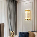 GobekUsa Crystal Luxury Wall Lamp for Modern Bedroom, Living Room, Staircase - LED Indoor Lighting