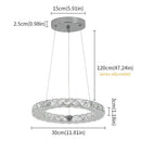 GobekUsa Gold Möbius Strip Pendant Chandelier for Luxe Living and Dining Spaces