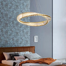 GobekUsa Gold Möbius Strip Pendant Chandelier for Luxe Living and Dining Spaces