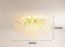GobekUsa Crystal Money Tree Chandelier - Modern LED Suspension Light for Luxury Living Areas