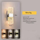 GobekUsa Crystal Nordic LED Wall Lamps | Modern Corrugated Sconces for Home Decor