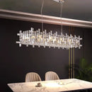 GobekUsa Crystal Pendant Chandelier for Modern Living, Dining, Bedroom Lighting
