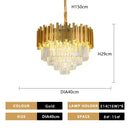 GobekUsa Crystal Pendant Chandelier for Modern Luxury Décor.