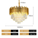 GobekUsa Crystal Pendant Chandelier for Modern Luxury Décor.