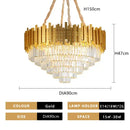 GobekUsa Crystal Pendant Chandelier for Modern Luxury Décor.