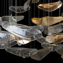 GobekUsa Crystal Pendant Chandelier for Nordic Home Dining Room Decor