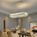 GobekUsa Crystal Pendant Chandelier Modern LED Ceiling Light Fixture