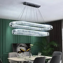 GobekUsa Crystal Pendant Chandelier Modern LED Ceiling Light Fixture